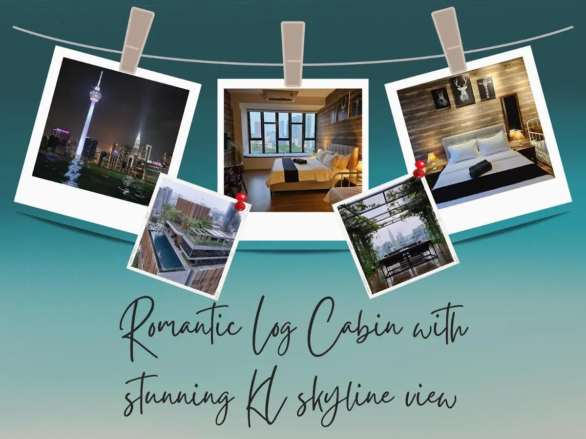 Apartment Ferienwohnung Romantic Log Cabin 3 - In The Heart Of Kl City Kuala Lumpur